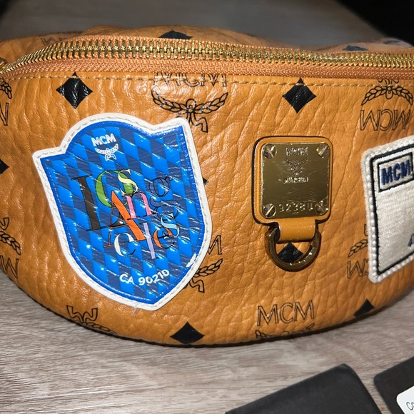 MCM Brown Belt Bag limited edition Beverly Hills - Picture 3 of 5